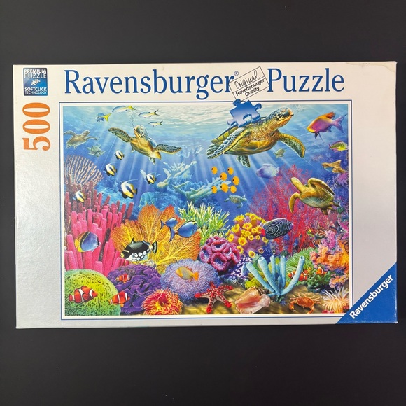 Ravensburger Other - $3/20 Tropical Waters 500 Piece Jigsaw Puzzle by Ravensburger